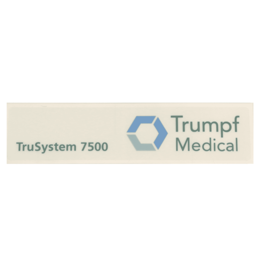 Hillrom Label, TM Trusystem 7500 - 1966966