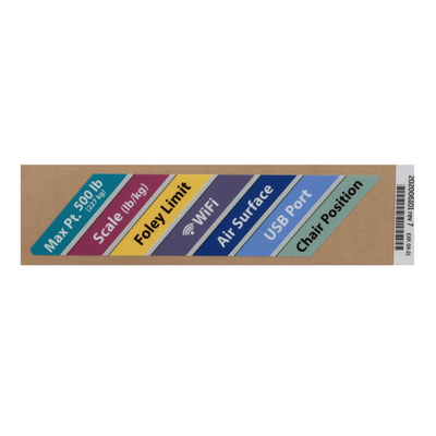 Hillrom Label, FT. Air, USB-Chair, English - 202006101