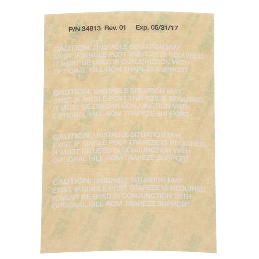 Hillrom Label - 34813