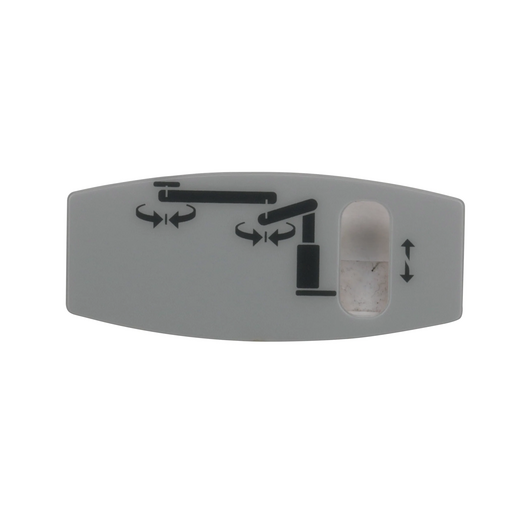 Hillrom Toggle Switch Sticker - 4011611