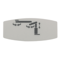 Hillrom Label, Control, Friction only  - 4011613
