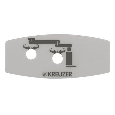 Hillrom Label, Control Handle, 2 Button - 4011617
