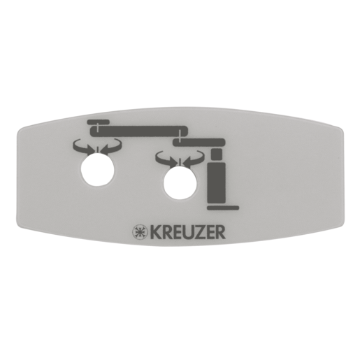Hillrom Label, Control Handle, 2 Button - 4011617