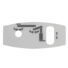Hillrom Front Panel Foil -  4022388