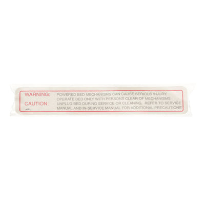 Hillrom Label, Warning/Caution - 4169601