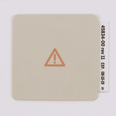 Hillrom Label, Foot Suppt Warning, Intl - 4583400