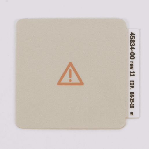 Hillrom Label, Foot Suppt Warning, Intl - 4583400