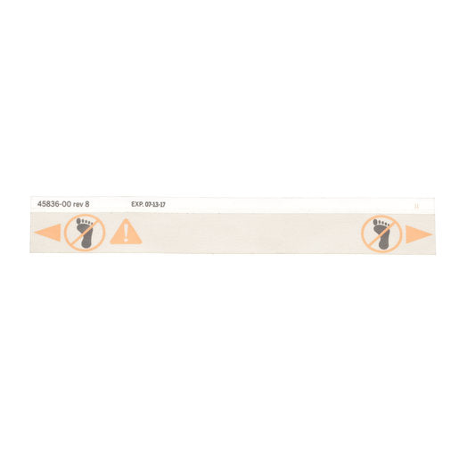 Hillrom Label, Foot Clear - 4583600