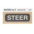 Hillrom Label, Steer Pedal - 4647602