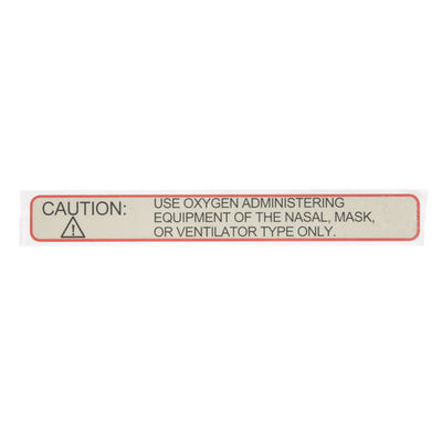 Hillrom Label, Oxygen Caution - 4901405