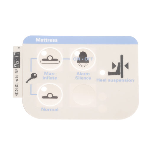 Hillrom Label, TotalCare, Surface Ctrl, English - 49104101