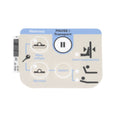 Hillrom Label, TC, Surface Control, English - 49104102