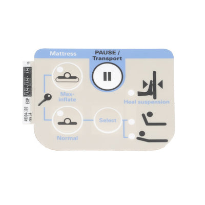 Hillrom Label, TC, Surface Control, English - 49104102