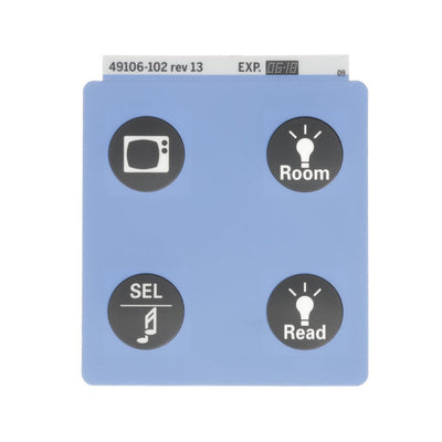Hillrom Label, TotalCare, Patient ENT, RH, English - 49106102