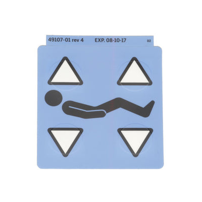 Hillrom Label, Patient Articulation, LH - 4910701