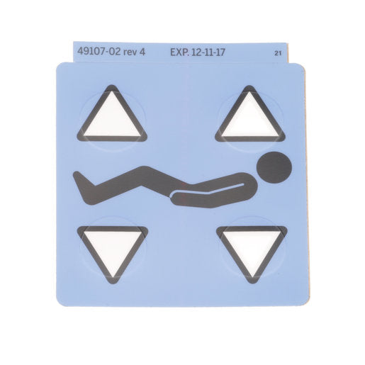 Hillrom Label, Patient Articulation, RH - 4910702