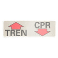 Hillrom Label, TotalCare, CPR/Emer-Trend, English - 49492101