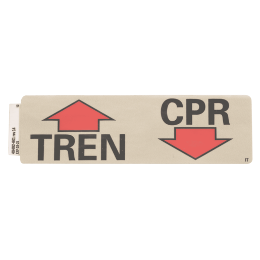 Hillrom Label, TotalCare, CPR/Emer-Trend, Italian - 49492601