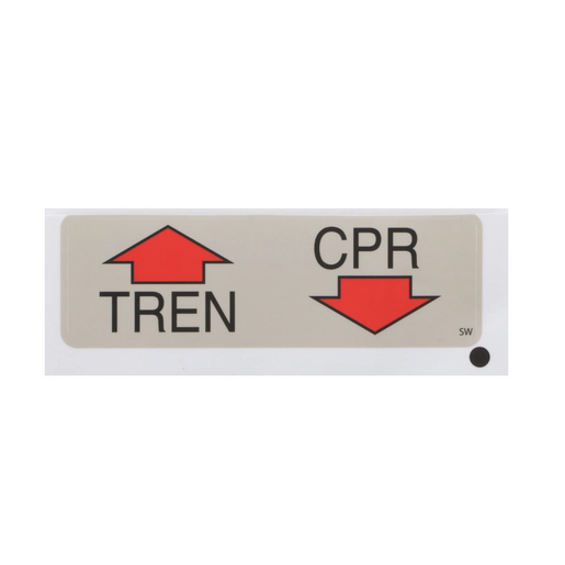Hillrom Label, TotalCare, CPR/Emer-Trend, Swedish - 49492801
