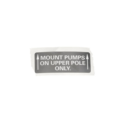 Hillrom Label, TotalCare, IV Pump Mtg, English - 49495101