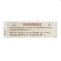 Hillrom Label, TotalCare, Max Load, Swedish - 49530801