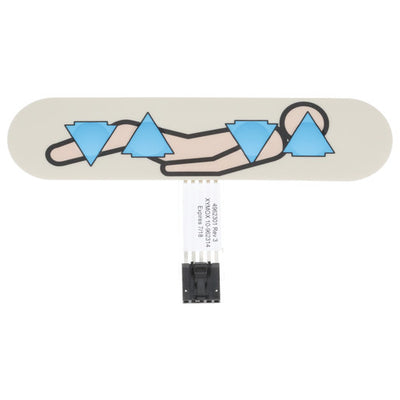Hillrom Switch, Membrane, P8020, 4 Pos, RH - 4962301