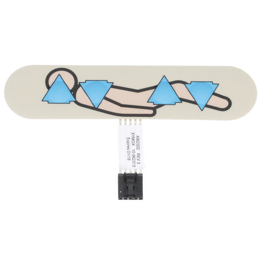 Hillrom Switch, Membrane, P8020, 4 Pos, LH - 4962302