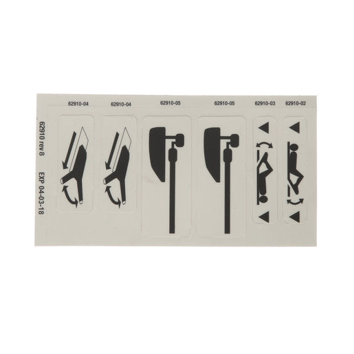 Hillrom Labels - 62910