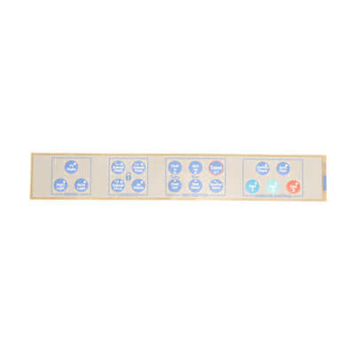 Hillrom Label, Footboard Control - 6342903