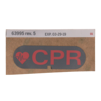 Hillrom CPR Label  - 63995