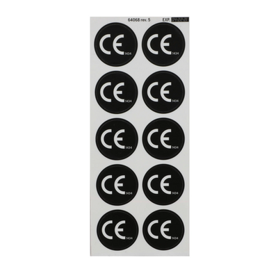 Hillrom Label, CE w/UL ID - 64068