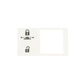 Hillrom Label, Lockout - 66859