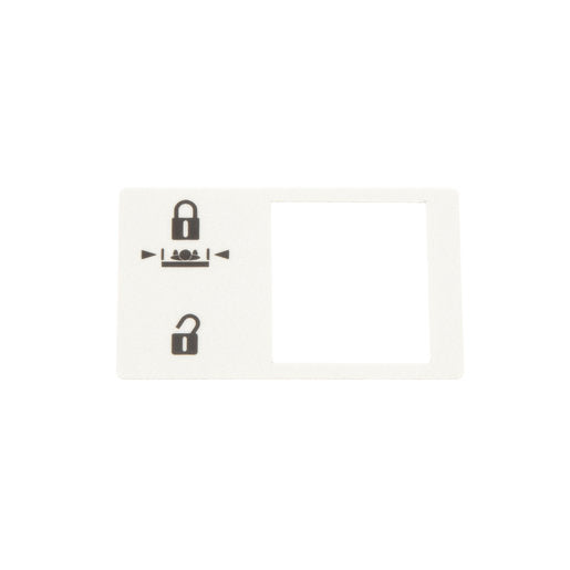 Hillrom Label, Lockout - 66859