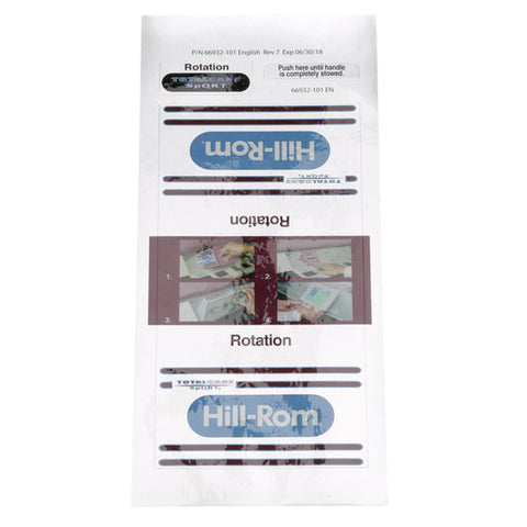 Hillrom Labels, Rotation Module, English - 66932101