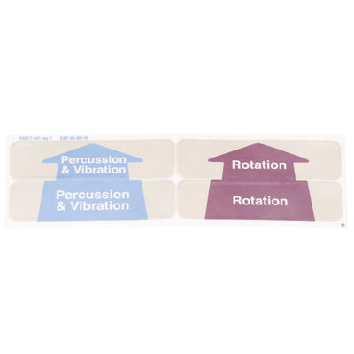 Hillrom Labels Air Manifold Door - 66977101