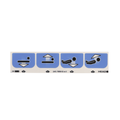 Hillrom Label Kit, Foot Control, LH - 7089802