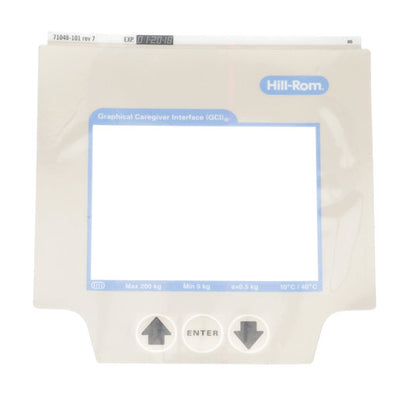 Hillrom Label, OIML, GCI, English - 71049101