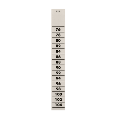 Hillrom Sticker, Scale G7007 - 900000521