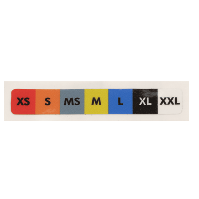 Hillrom Sling Size Label Landscape - 900002233
