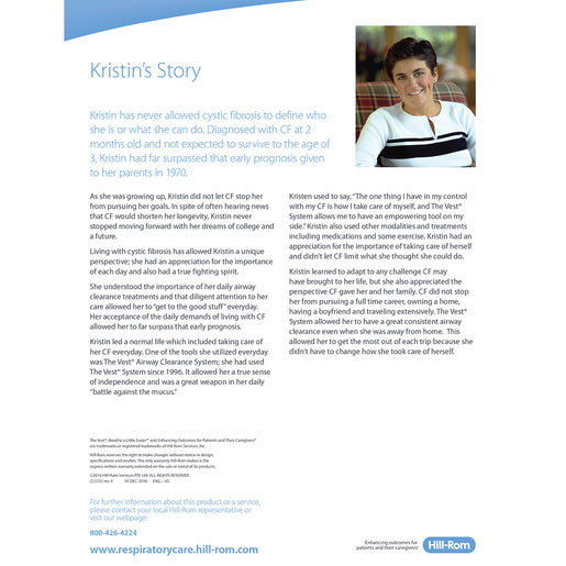 Hillrom Vest, Kristin'S Story - CLS152