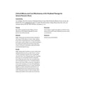 Hillrom Clinical Efficacy Cost Effect - CLS192