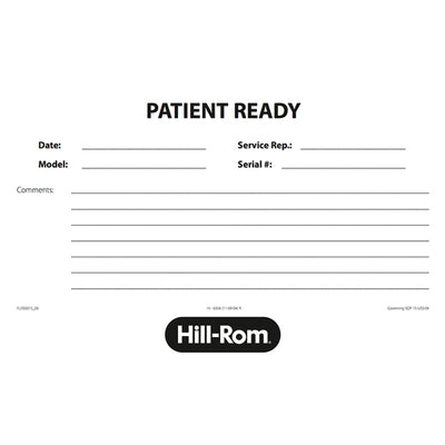 Hillrom Tag, Green Ready, Package of 50 - HI6356