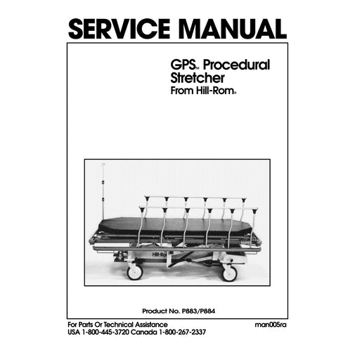 Hillrom Service Manual, Gps Stretcher - MAN005