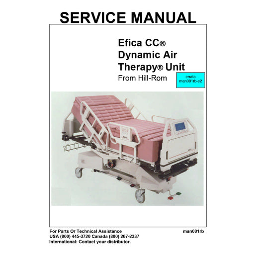 Hillrom Service Manual, Dynamic Air Therapy - MAN081