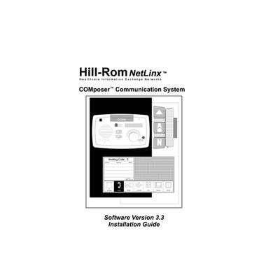 Hillrom Servics Manual, Composer Commun - MAN243