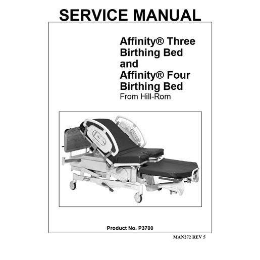Hillrom Service Manual, Afffinity 3 & 4 Bed - MAN272