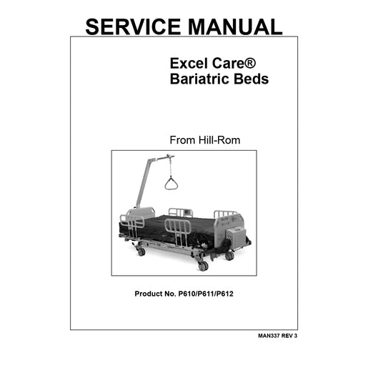 Hillrom Service Manual, ExcelCare & ES Bari - MAN337