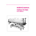 Hillrom User Manual, Century CC Bed - W6074A
