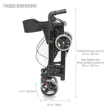 Gateway Aluminum Medical Rollator Walker