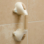 HealthSmart Antimicrobial Suction Cup Grab Bars